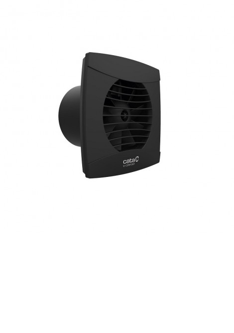(Preview 1) Εξαεριστήρας μπάνιου UC10 αθόρυβος μαύρος Cata