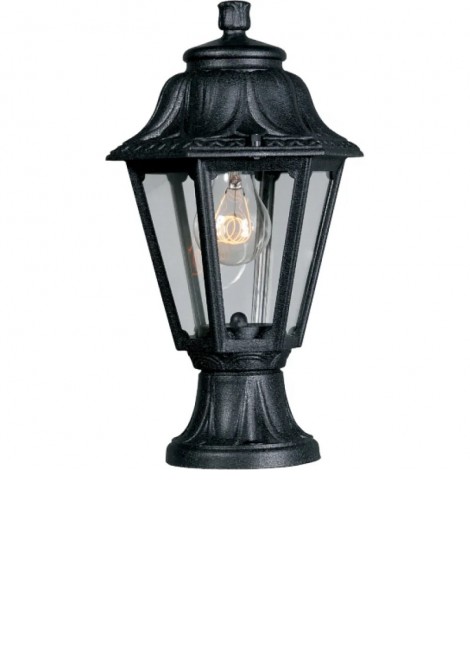 (Preview 1) Φωτιστικό δαπέδου εξωτερικού χώρου μαύρο E27 ip55 FUMAGALLI