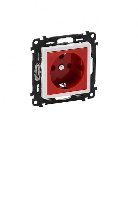 (Preview 1) Valena life πρίζα UPS σούκο κόκκινη LEGRAND