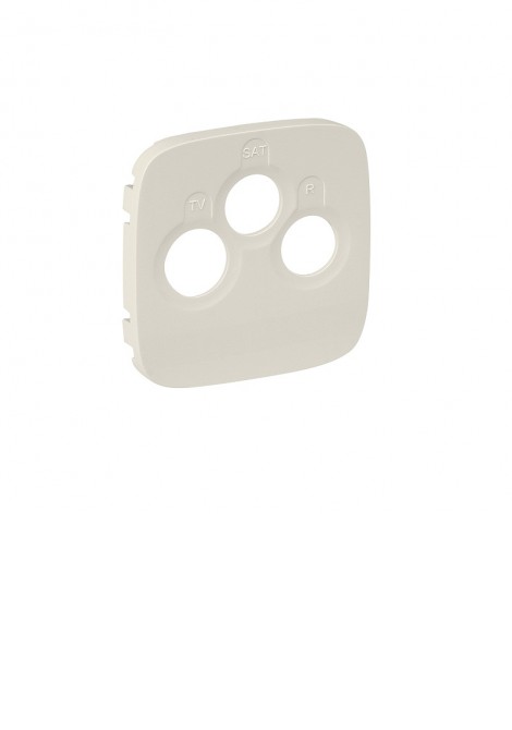 (Preview 1) Valena allure πλακίδιο TV-R-SAT κρεμ LEGRAND