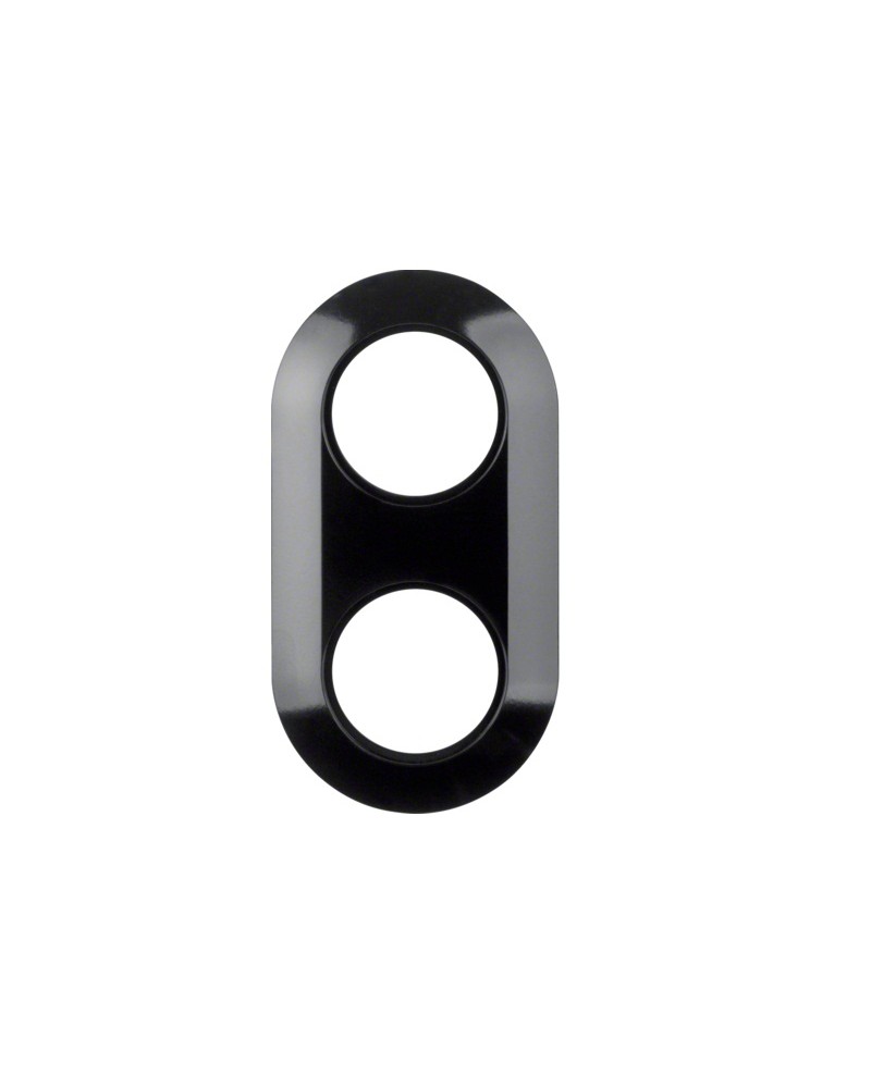 Berker serie 1930 πλαίσιο 2 θέσεων μαύρο HAGER