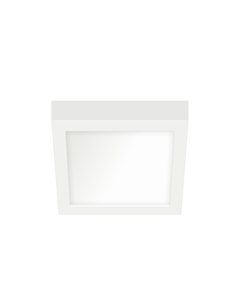 Πλαφονιέρα εξωτερική led οροφής τετράγωνη 20W SMD 4000Κ