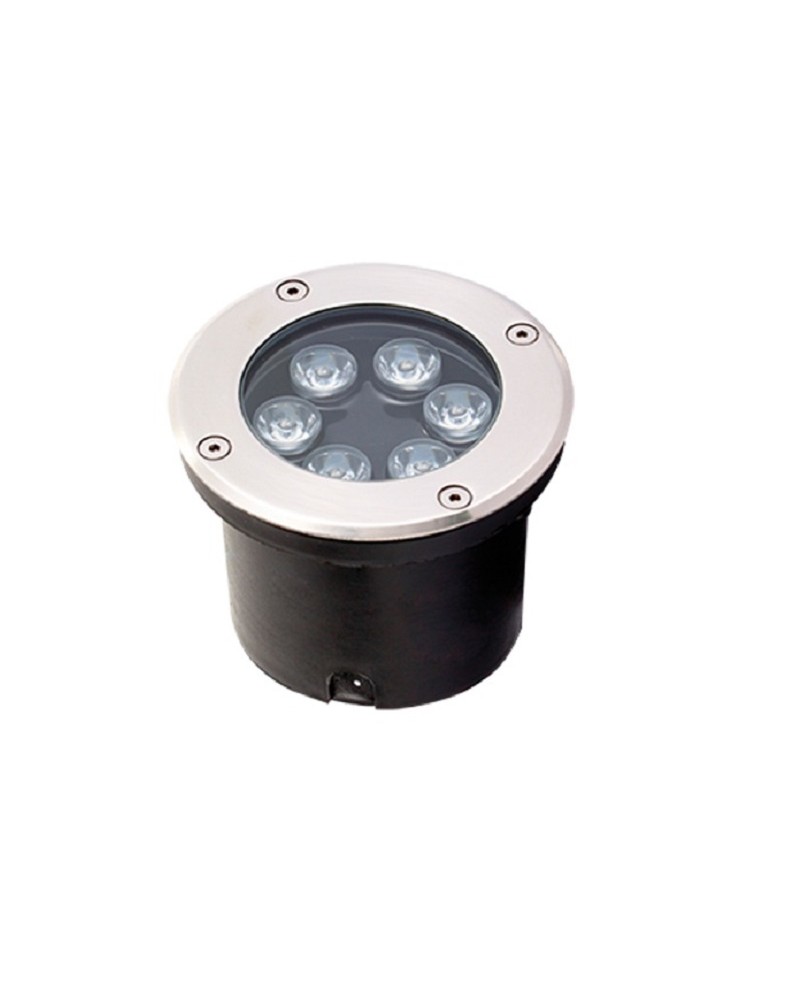 Επιδαπέδιο φωτιστικό χωνευτό led 6W lotus 3200K 660lm VIOKEF