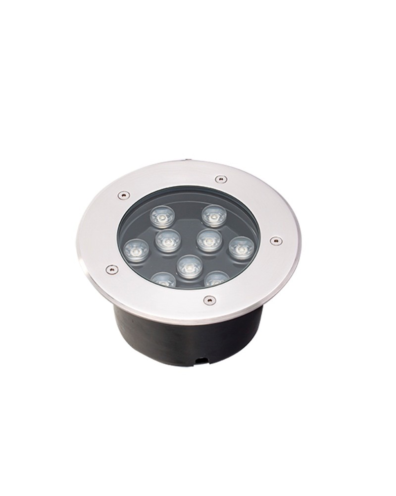 Επιδαπέδιο φωτιστικό χωνευτό led 9W lotus 3200K 990lm VIOKEF