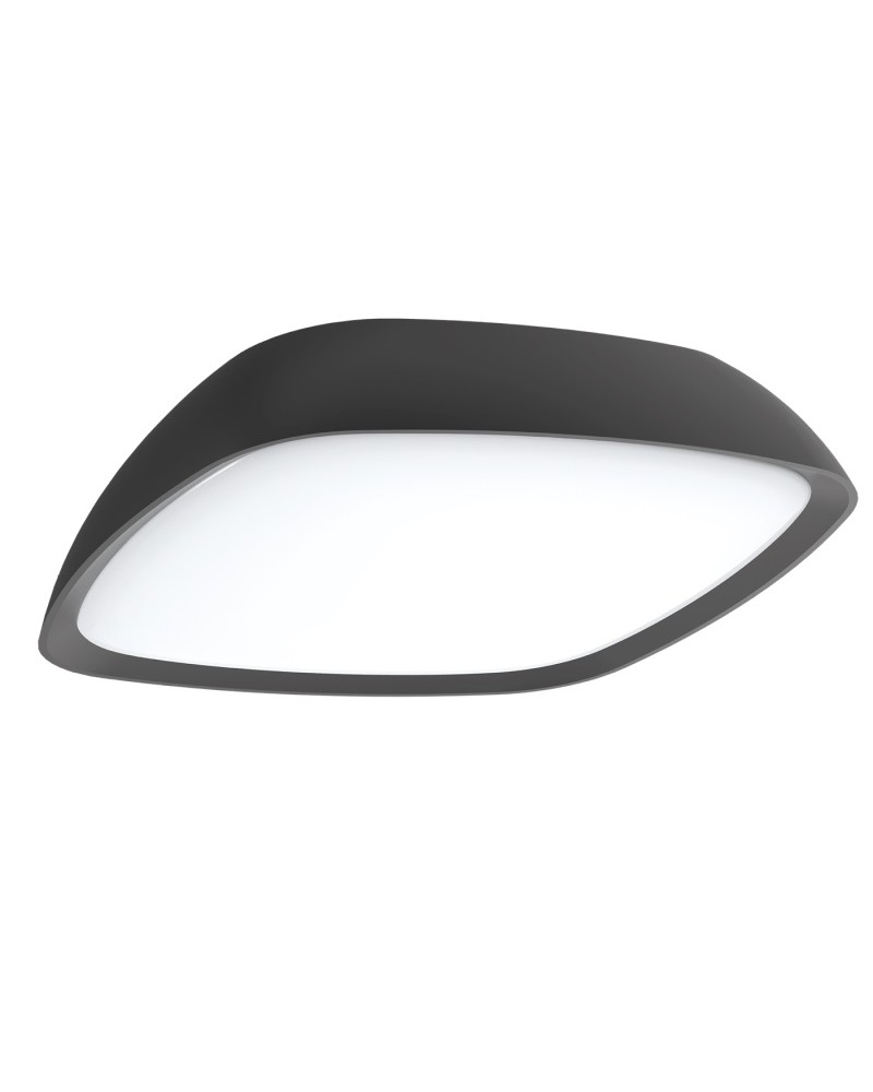 Πλαφομνιέρα οροφής αλουμίνιο ανθρακί cosmo Led 20W IP65 VIOKEF