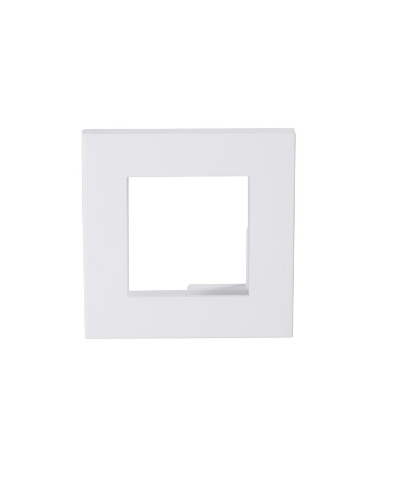 Απλίκα τοίχου τετράγωνη λευκή santorini Led IP54 VIOKEF