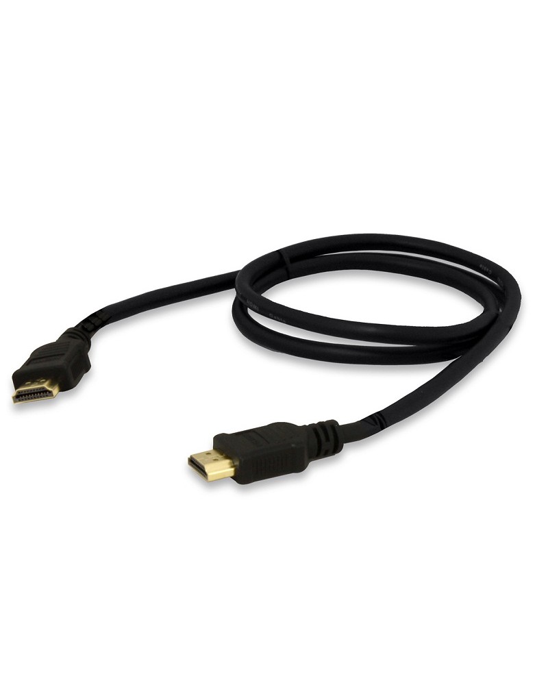 Καλώδιο HDMI V1.4 αρσενικό σε αρσενικό μαύρο 1M