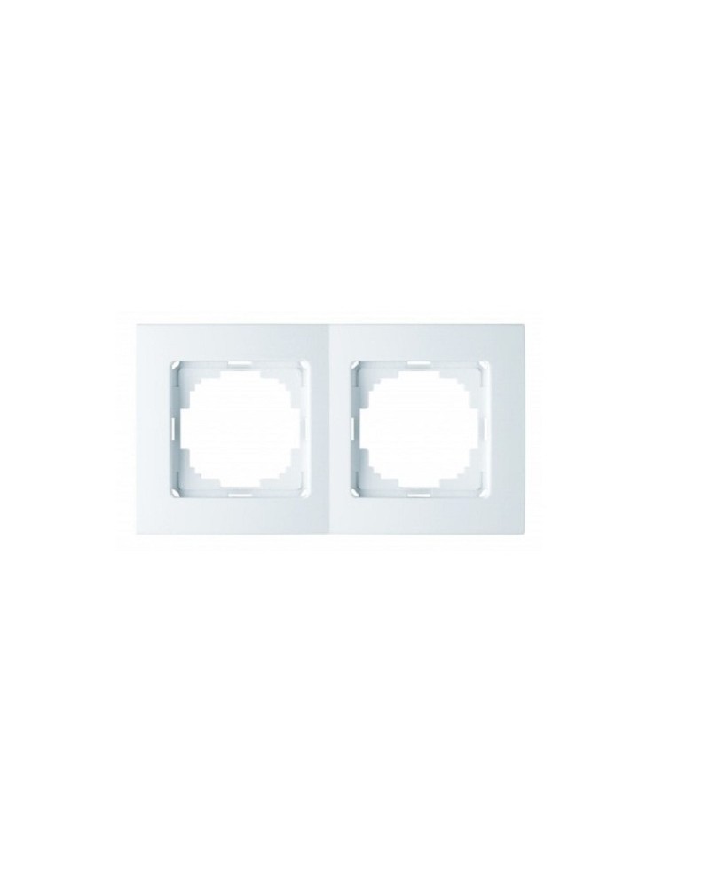 Nilson Πλαίσιο 2 θέσεων λευκό GEYER