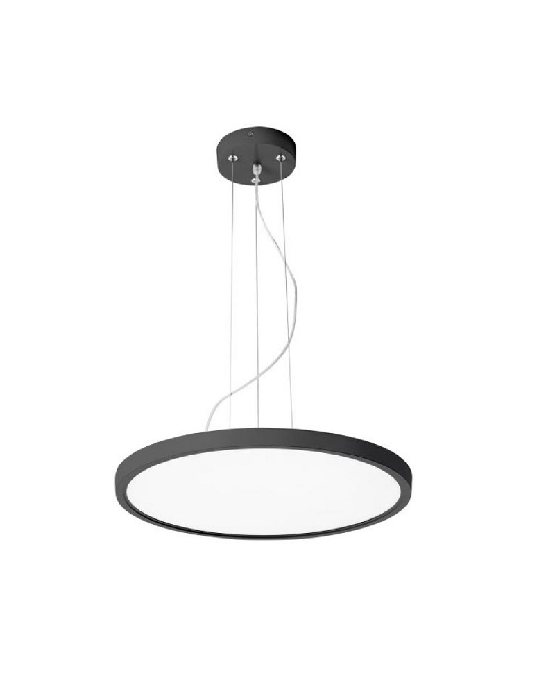 Φωτιστικό κρεμαστό μαύρο led 40W 4000Κ SPOTLIGHT