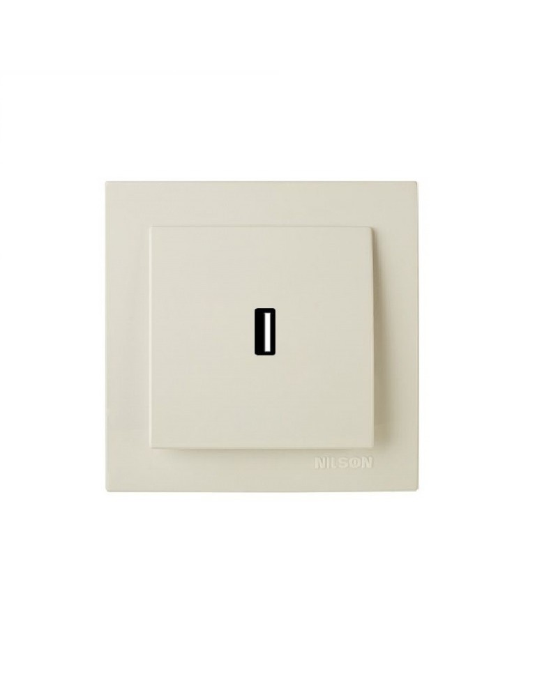 Nilson Πρίζα USB μπεζ GEYER
