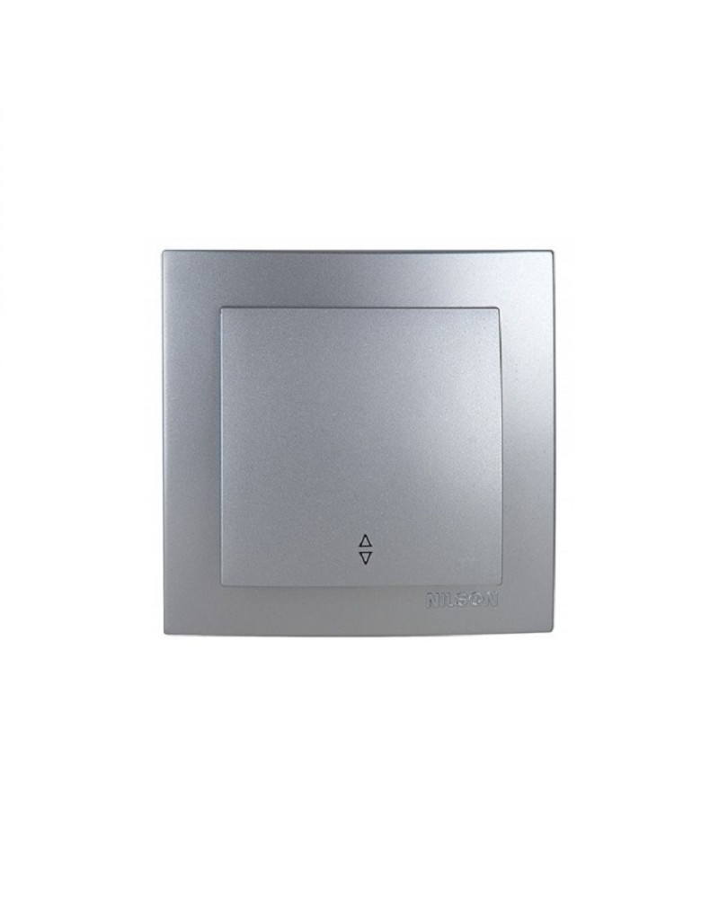 Nilson Διακόπτης αλέ ρετούρ ασημί GEYER