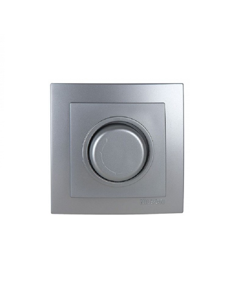 Nilson Dimmer 600W ασημί GEYER