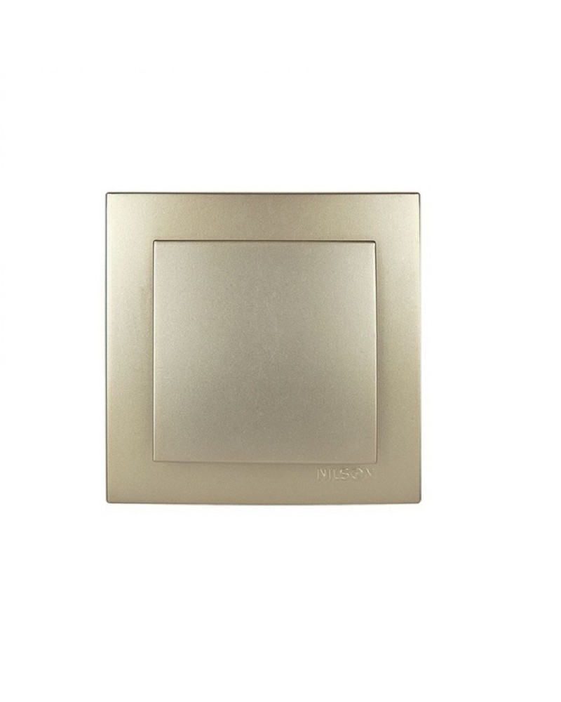 Nilson Διακόπτης απλός σατινέ GEYER