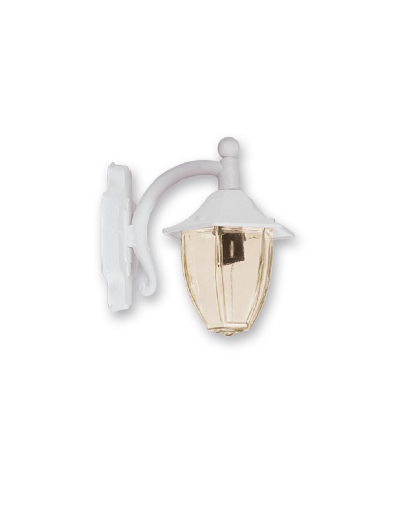 Φωτιστικό φανάρι πλαστικό λευκό Ε27 IP43 127 LIDO