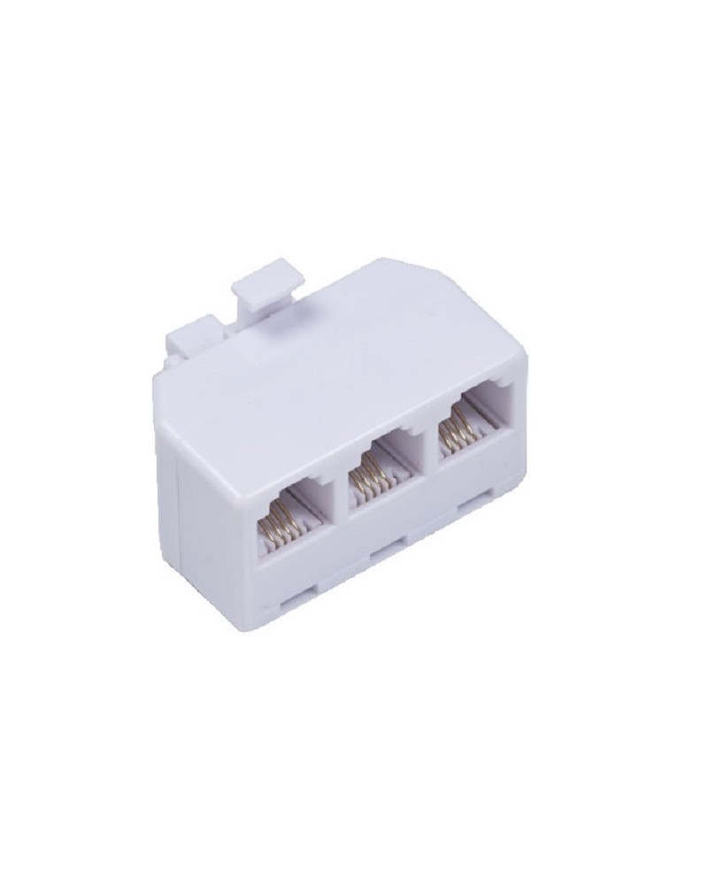 Adaptor RJ11 1αρσενικό/3θηλυκά CENTRAL