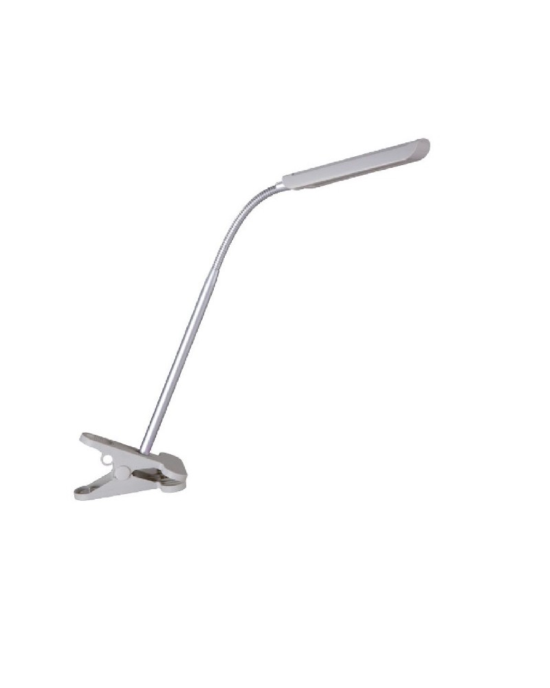 Φωτιστικό γραφείου led με κλιπ 5W γκρι 4000Κ SPOTLIGHT