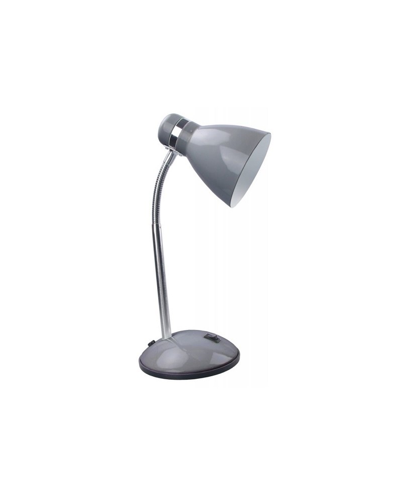 Φωτιστικό γραφείου γκρι Ε27 20W SPOTLIGHT