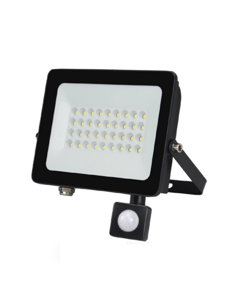 Προβολέας Led 30W IC DRIVER με ανιχνευτή κίνησης IP66 LUCAS