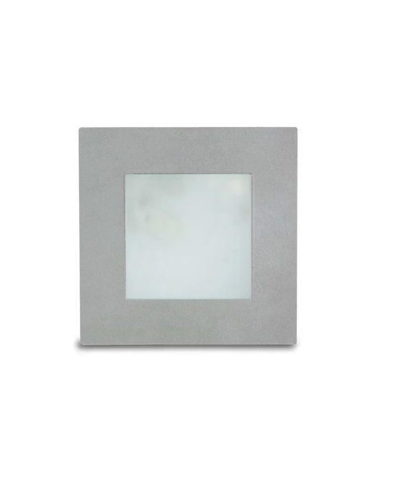 Φωτιστικό χωνευτό τοίχου αλουμίνιο GX53 IP65 ARAPIDIS