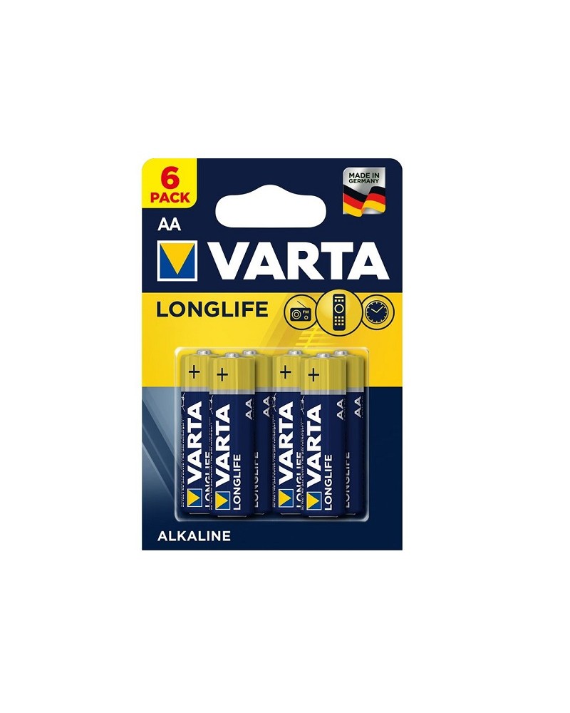 Μπαταρία αλκαλική 1.5V AA LR06(Συσκ.6τεμ.) VARTA