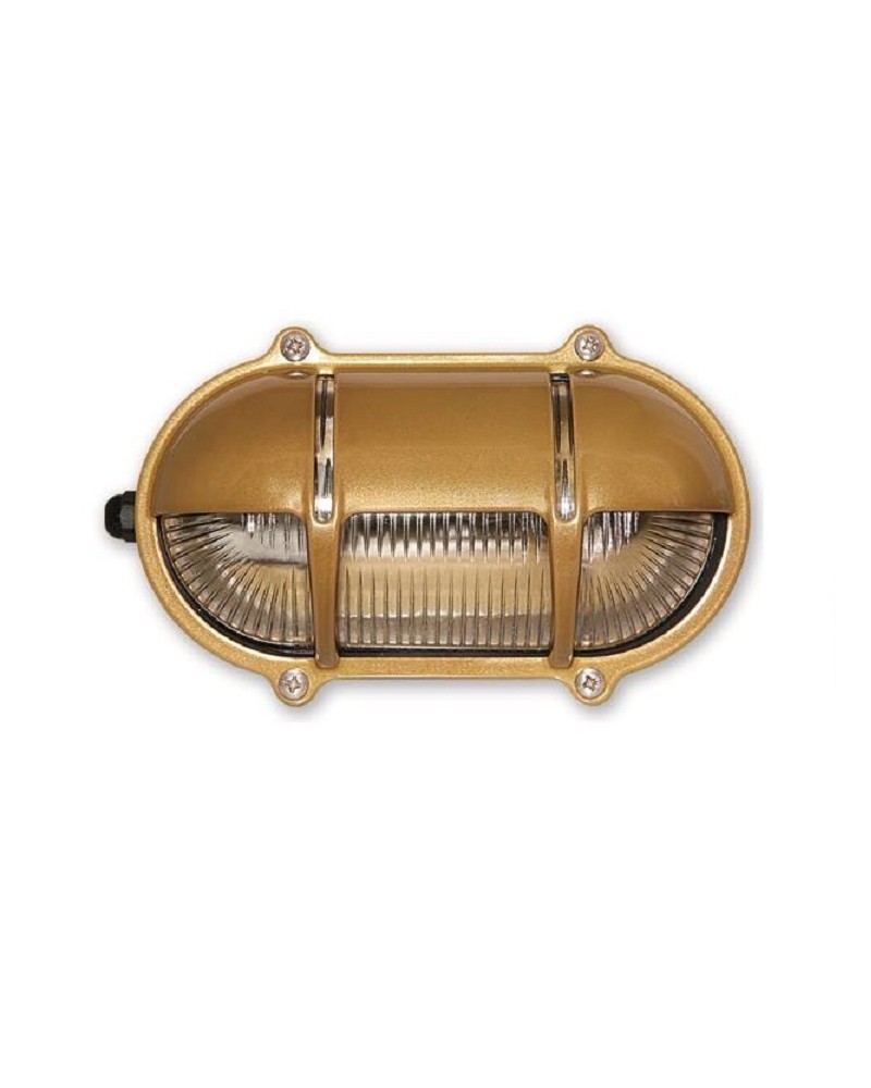 Χελώνα αλουμινίου Bronze μεγάλη με σκιάδα E27 IP64 LIGHTUP
