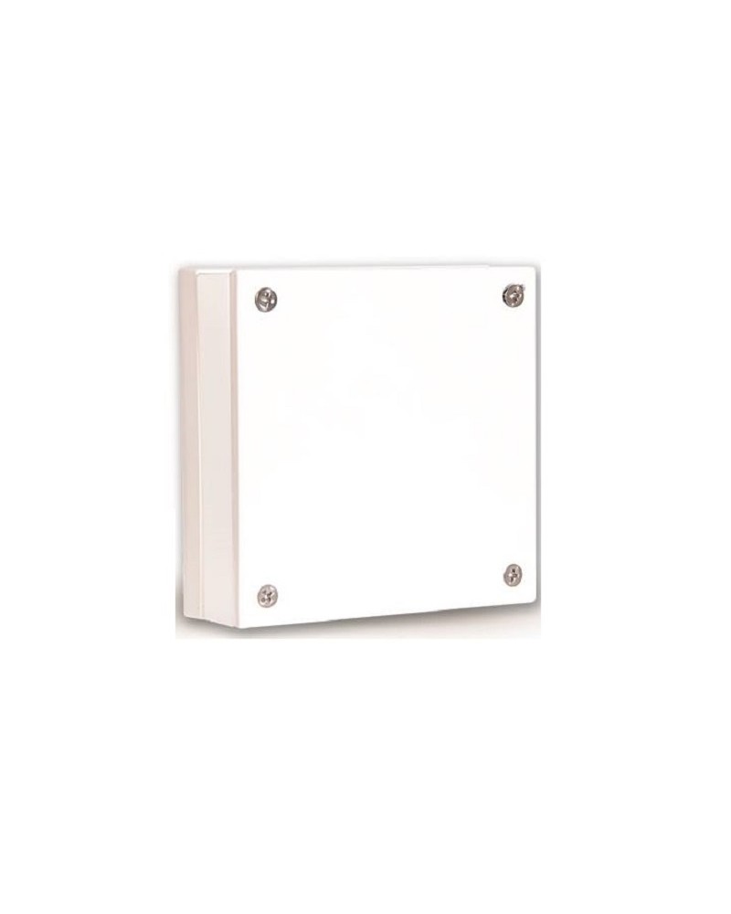 Απλίκα τοίχου τετράγωνη αλουμίνιο λευκό LED IP64 LIGHTUP