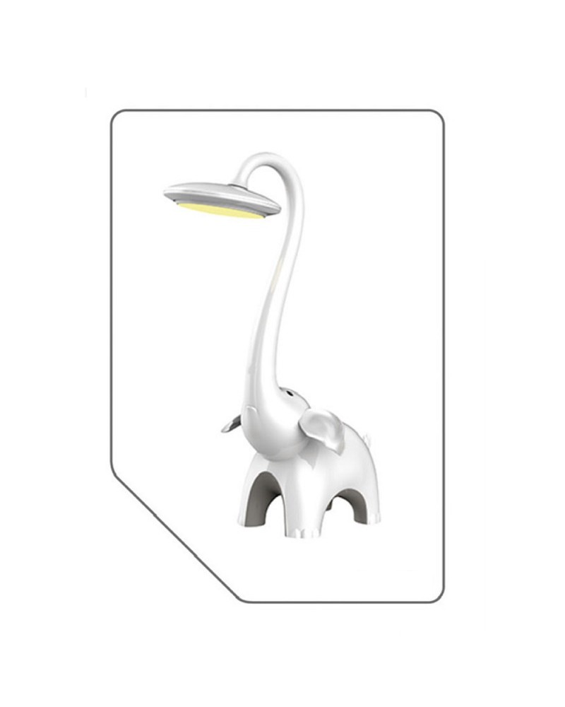 Φωτιστικό γραφείου Led ελέφαντας λευκός 6watt COM