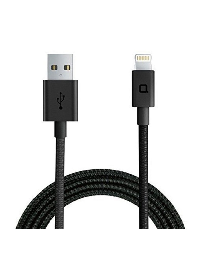 Υφασμάτινο καλώδιο σύνδεσης συσκευών Apple, Lightning σε USB 1m Lucas