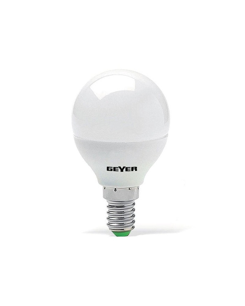 Λάμπα led σφαιρική 5W E14 3000K 470lm GEYER