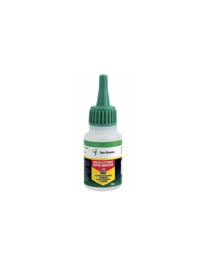 Den Braven υγρή κόλλα στιγμής super adhesive 20gr