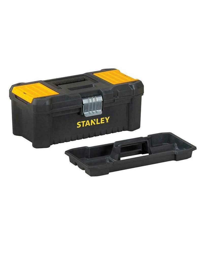 Εργαλειοθήκη Essential πλαστική μαύρη 32x19x13cm STANLEY 