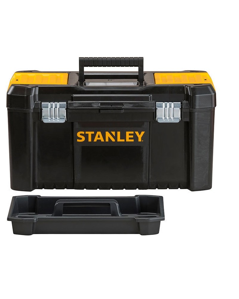 Εργαλειοθήκη Essential πλαστική μαύρη 48x25x25cm STANLEY 