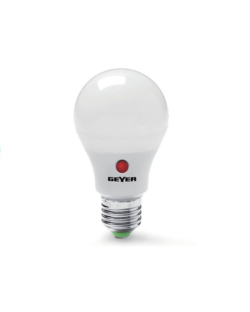 Λάμπα led A60 9W E27 4000K φωτοκύτταρο 840lm GEYER