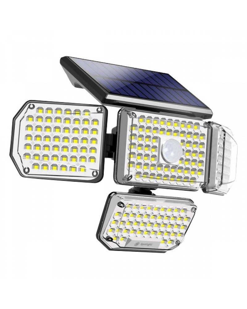 Ηλιακός προβολέας led 8W [3000K|4500K|6500K] με αισθητήρα PIR SPOTLIGHT