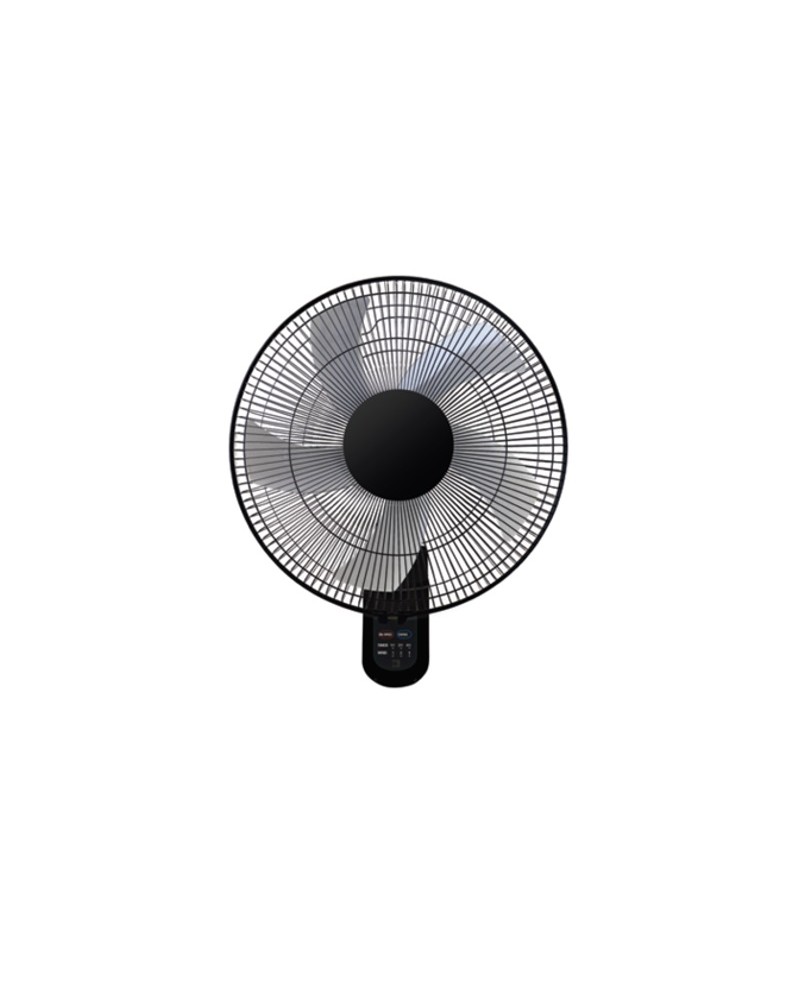 Ανεμιστήρας επίτοιχος τηλεχειριζόμενος 60W Φ45 μαύρος AIRFUN