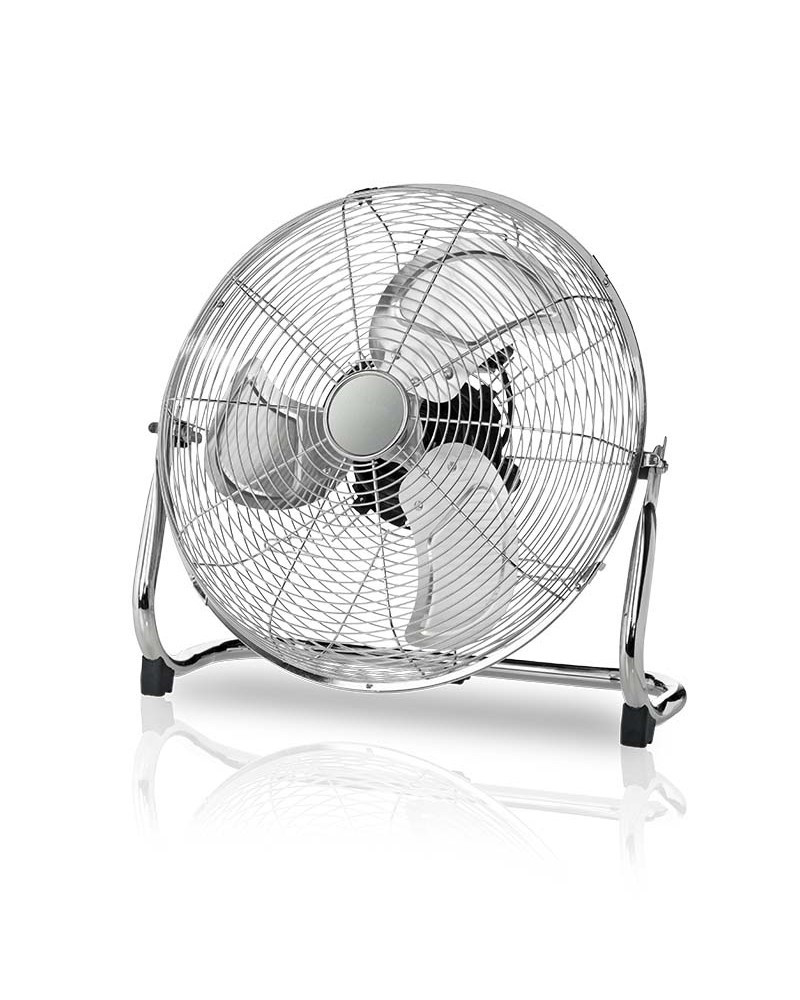 Ανεμιστήρας δαπέδου μεταλλικός νίκελ 120W AIRFUN