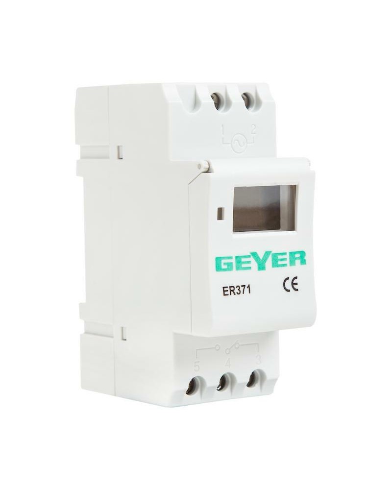 Χρονοδιακόπτης ψηφιακός εβδομαδιαίος με εφεδρεία GEYER