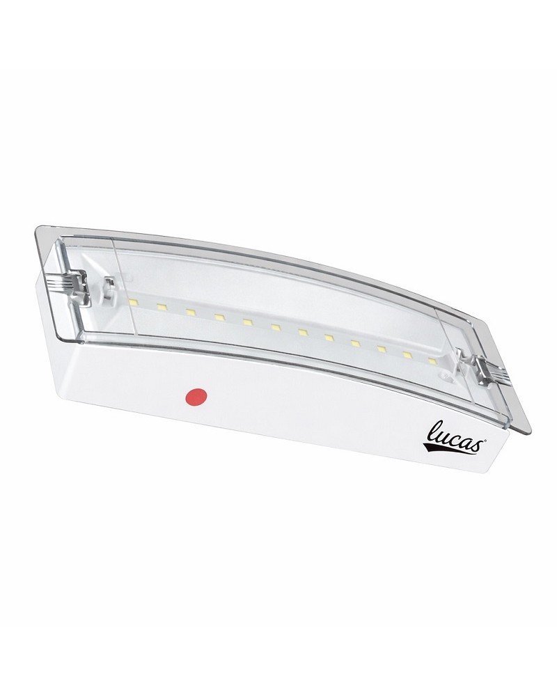 Φωτιστικό ασφαλείας Led 3W επαναφορτιζόμενο IP65 LUCAS
