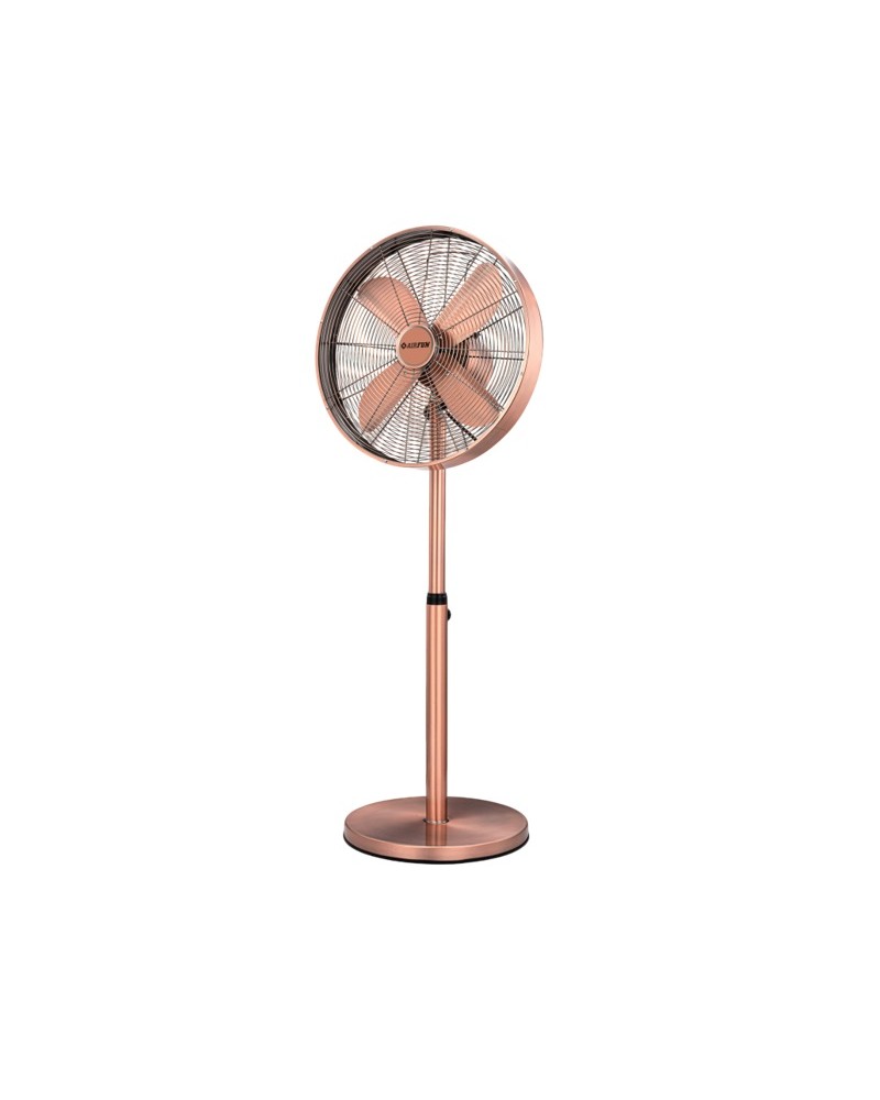 Ανεμιστήρας ορθοστάτης μεταλλικός Φ45 55W Μπρονζέ AIRFUN
