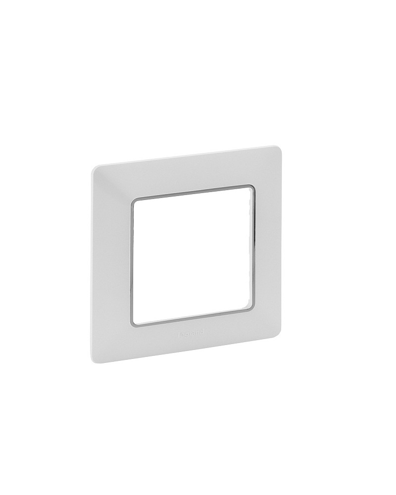 Valena life πλαίσιο 1Θ λευκό/chrome LEGRAND