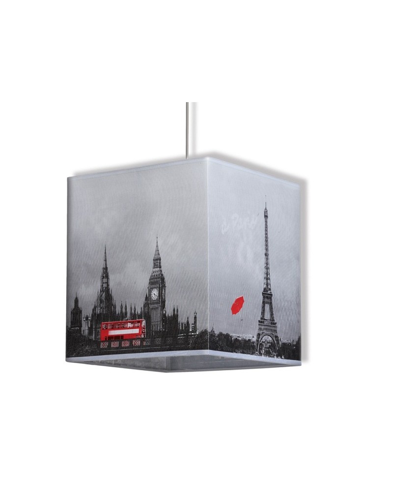 Φωτιστικό κρεμαστό PARIS-LONDON 60W E27 GALLIS