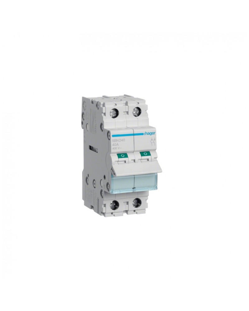 Ραγοδιακόπτης 2P 40A HAGER