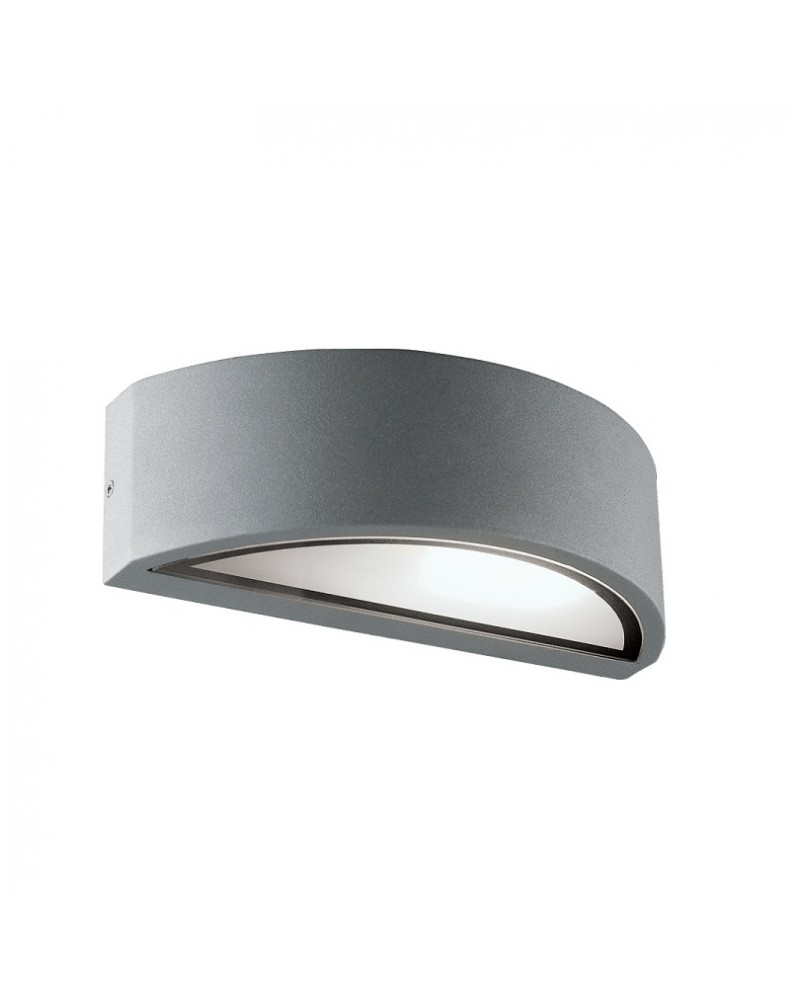 Απλίκα τοίχου rhodes ασημί 26W E27 IP44 VIOKEF