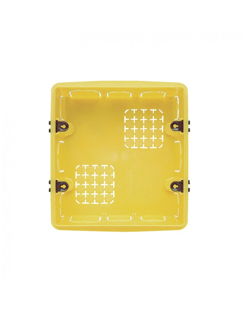 LL κουτί εντοιχισμού 3+3 στοιχείων κίτρινο BTICINO
