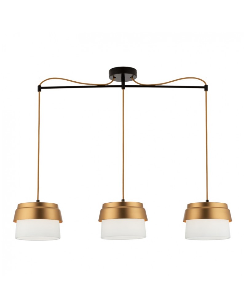 Φωτιστικό κρεμαστό ράγα 3φωτη morgan E27 VIOKEF