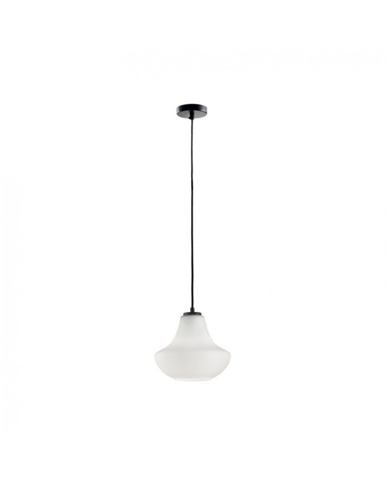 Φωτιστικό κρεμαστό οπάλ γυαλί ματ texas E27 VIOKEF