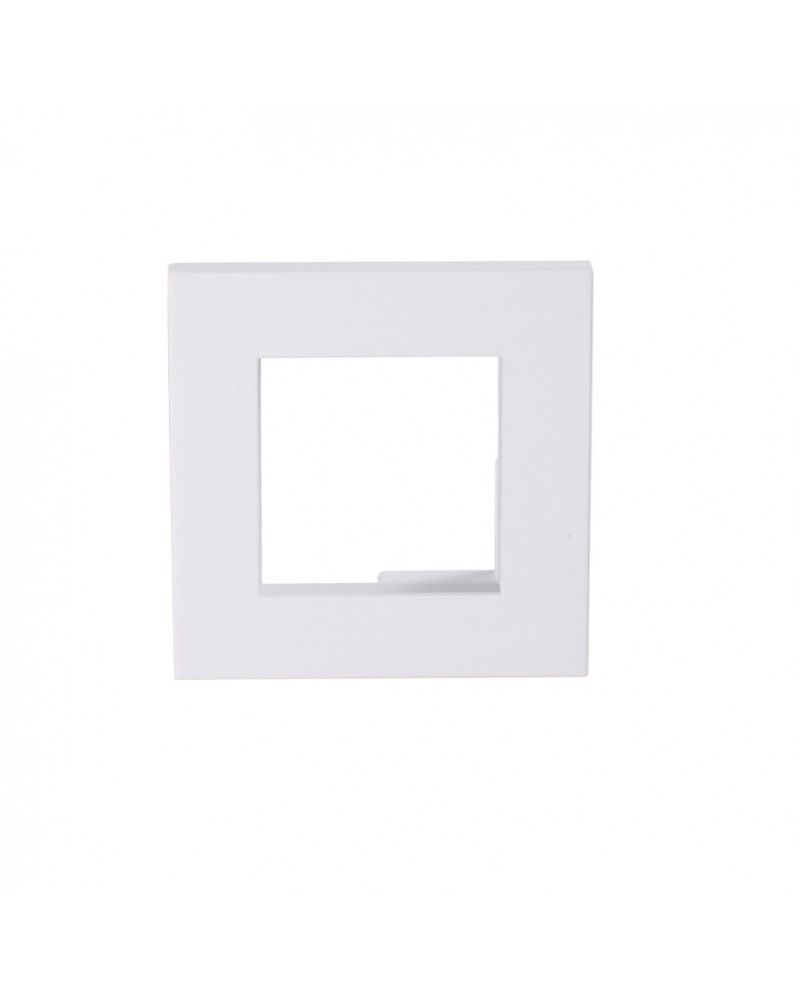 Απλίκα τοίχου τετράγωνη λευκή santorini Led IP54 VIOKEF
