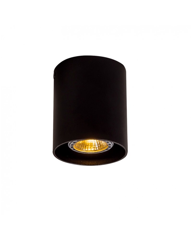 Πλαφονιέρα οροφής μαύρη dice GU10 VIOKEF