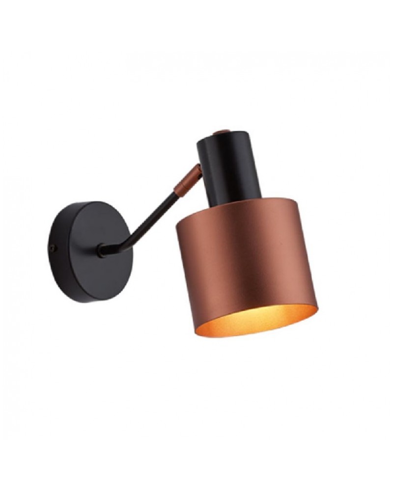 Απλίκα τοίχου μεταλλική dexter E27 VIOKEF