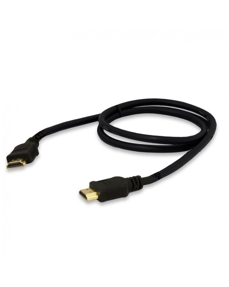 Καλώδιο HDMI V1.4 αρσενικό σε αρσενικό μαύρο 1M